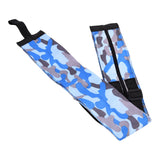 High Capacity Storage Bag Travel Single Shoulder Waterproof Shopping Bag Portable Folding Storage BagBlue Camouflage