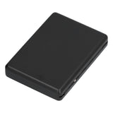 Fashionable Cigarette Case Brushed Aluminum Alloy Business Card Storage Box for Briefcase(Card Black Cigarette Box )