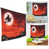 Halloween Tapestry Wall Hanging Carpet for Bedroom Living Room Dormitory Background Decor200x150cm
