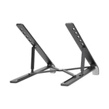 Desk Laptop Stand Foldable Aluminum Alloy Computer Stand Portable Laptop Riser Cooling RackBlack In Australia - Darrahopens