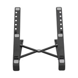 Desk Laptop Stand Foldable Aluminum Alloy Computer Stand Portable Laptop Riser Cooling RackBlack In Australia - Darrahopens