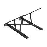 Desk Laptop Stand Foldable Aluminum Alloy Computer Stand Portable Laptop Riser Cooling RackBlack In Australia - Darrahopens
