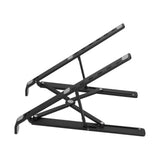 Desk Laptop Stand Foldable Aluminum Alloy Computer Stand Portable Laptop Riser Cooling RackBlack In Australia - Darrahopens