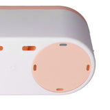 Hair Dryer Holder Wall Mounted Innovative Multifunctional Hair Tool Organizer with Stickers for Home Hotel BathroomOrange