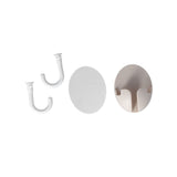 Hair Dryer Holder Wall Mounted Innovative Multifunctional Hair Tool Organizer with Stickers for Home Hotel BathroomOrange