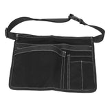 Unilateral Waist Hanging Tool Bag Wear Resistant Oxford Cloth Adjustable Tools Organizer for GardenBlack In Australia - Darrahopens