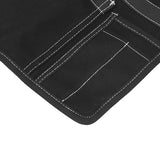 Unilateral Waist Hanging Tool Bag Wear Resistant Oxford Cloth Adjustable Tools Organizer for GardenBlack