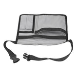 Unilateral Waist Hanging Tool Bag Wear Resistant Oxford Cloth Adjustable Tools Organizer for GardenGrey