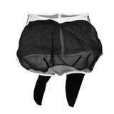 Breathable Horse Mask Universal Adjustable Elastic Mosquito Fly Repelling Veil Cover ProtectorBlack L 80x114x45cm / 31.5x44.9x17.7in In Australia - Darrahopens