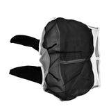 Breathable Horse Mask Universal Adjustable Elastic Mosquito Fly Repelling Veil Cover ProtectorBlack L 80x114x45cm / 31.5x44.9x17.7in