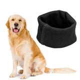 Dog Earmuff Sound Proof Soft Cat Ear Protection Keep Warm Washable Dog Calming Ear CoverBlack S