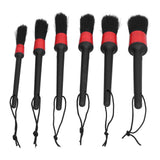 6Pcs Car Detailing Brushes Cleaning Brush Set for Wheels Tire Interior Exterior Air Vents Cleaning Tools Kit In Australia - Darrahopens