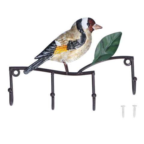 Key Hook Iron Bird Wall Hook Key Hanger Door Coat Rack Clothes Holder for Bedroom Living Room In Australia - Darrahopens