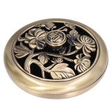 Coil Incense Burner Tray Vintage Incense Bowl Holder Metal Alloy for Living Room Bedroom Office367 In Australia - Darrahopens