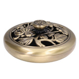 Coil Incense Burner Tray Vintage Incense Bowl Holder Metal Alloy for Living Room Bedroom Office367 In Australia - Darrahopens