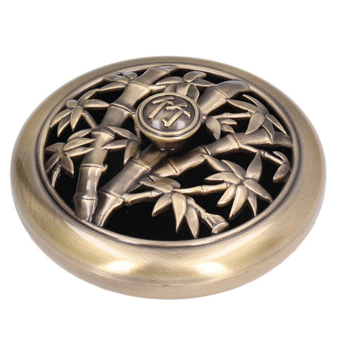 Coil Incense Burner Tray Vintage Incense Bowl Holder Metal Alloy for Living Room Bedroom Office366 In Australia - Darrahopens