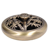 Coil Incense Burner Tray Vintage Incense Bowl Holder Metal Alloy for Living Room Bedroom Office366 In Australia - Darrahopens