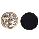 Coil Incense Burner Tray Vintage Incense Bowl Holder Metal Alloy for Living Room Bedroom Office366 In Australia - Darrahopens