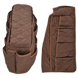 Couch Remote Holder Pocket Design Dustproof Waterproof Reasonable Layout Sofa Armrest OrganizersCoffee