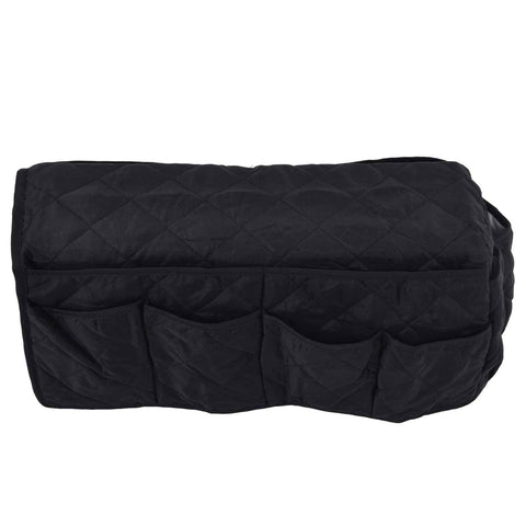 Couch Remote Holder Pocket Design Dustproof Waterproof Reasonable Layout Sofa Armrest OrganizersBlack In Australia - Darrahopens