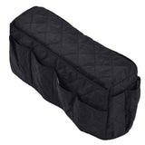 Couch Remote Holder Pocket Design Dustproof Waterproof Reasonable Layout Sofa Armrest OrganizersBlack In Australia - Darrahopens