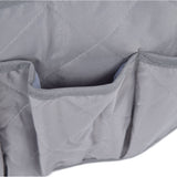 Couch Remote Holder Pocket Design Dustproof Waterproof Reasonable Layout Sofa Armrest OrganizersGrey