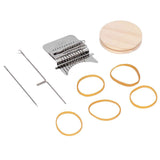 Portable Darning Machine Durable Mini Weaving Loom Repair Tool Kit for Household In Australia - Darrahopens