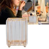 Makeup Brush Holder Large Capacity Elegant Style Durable Fadeless Corrosion Resistant Makeup Brush Organizer