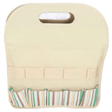 Garden Tool Bag Garden Tote Storage Bag with Multi Pockets Home Organizer for Indoor and Outdoor GardeningKhaki Stripe Stitching In Australia - Darrahopens