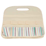 Garden Tool Bag Garden Tote Storage Bag with Multi Pockets Home Organizer for Indoor and Outdoor GardeningKhaki Stripe Stitching In Australia - Darrahopens