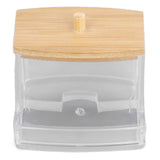 Cotton Swab Box Sturdy Durable Transparent High Smoothness Practical Storage Case with Cover In Australia - Darrahopens