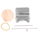Mini Darning Machine DIY Portable Darning Loom Knitting Machine Weaving Tool for Household14 Hook In Australia - Darrahopens