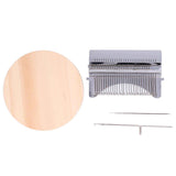 Mini Darning Machine DIY Portable Darning Loom Knitting Machine Weaving Tool for Household28 Hook In Australia - Darrahopens