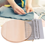 Mini Darning Machine DIY Portable Darning Loom Knitting Machine Weaving Tool for Household28 Hook In Australia - Darrahopens