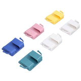 6pcs Wall Mount Phone Holder Self Adhesive Remote Control Storage Box Wall Beside Charging Phone Stand for Bedroom