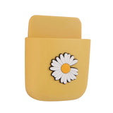 Remote Control Holders Wall Mount Adhesive Organizer Pen Storage Box Phone Holder for Office Home SchoolYellow Daisy In Australia - Darrahopens