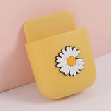 Remote Control Holders Wall Mount Adhesive Organizer Pen Storage Box Phone Holder for Office Home SchoolYellow Daisy In Australia - Darrahopens