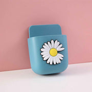 Remote Control Holders Wall Mount Adhesive Organizer Pen Storage Box Phone Holder for Office Home SchoolLake Blue Daisy In Australia - Darrahopens