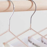10PCS 40cm Clothing Hanger Coat Hanger Clothes Drying Rack Stainless Steel Laundry RackPink In Australia - Darrahopens