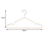 10PCS 40cm Clothing Hanger Coat Hanger Clothes Drying Rack Stainless Steel Laundry RackPink In Australia - Darrahopens