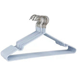 10PCS 40cm Coat Clothes Hanger Stainless Steel Drying Clothes Rack Laundry Rack for DormitoryBlue In Australia - Darrahopens