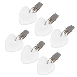 6Pcs Tablecloth Weights Marble Stainless Steel Small Size Waterproof Rustproof Durable Clip On Weights for Party PicnicHeart Shaped In Australia - Darrahopens