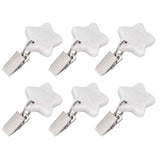 6Pcs Tablecloth Weights Marble Stainless Steel Small Size Waterproof Rustproof Durable Clip On Weights for Party PicnicStar In Australia - Darrahopens