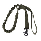 Dog Leash Durable Wear Resistant Easy Control Elasticity Provides Ductility Military Pet Leash Pet SupplyGreen
