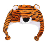 Tiger Cute Plush Hat Soft Coldproof Prevent Static Funny Winter Tiger Hat for School Camping In Australia - Darrahopens