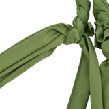 Extensions Braided Horse Tail Wrap Polyester Beautiful Protective Repellent Mosquito Protector for HorsesGreen