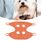 Dog Grooming Sling Breathable Soft Washable Pet Restraint Hammock for Small Medium Cat Nail TrimmingS