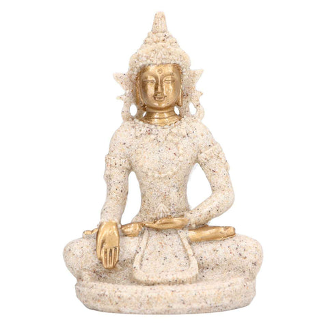 Buddha Statue Artisan Craftsmanship Clear Engraving Strong Frost Resistance Resin Meditating Buddha Statue for Hallway8135 In Australia - Darrahopens