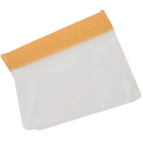 Silicone Bags Environmentally Friendly Leakproof Reusable Food Vegetables Storage Bags for HomeOrange Large