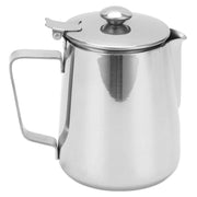 Milk Frothing Pitcher 304 Stainless Steel Milk Frother Coffee Cup with Cover for Home Coffee Shop1500ML In Australia - Darrahopens